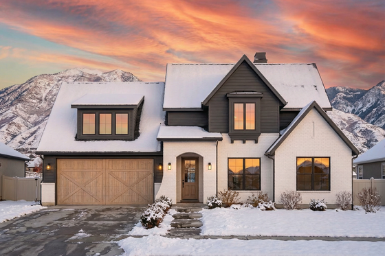 Exterior - Front Elevation 3 for Farmhouse House Plan #1096-92 - 4 bed, 2.5 bath