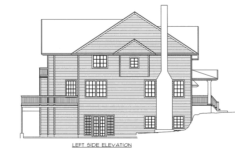 House Blueprint - Left Side