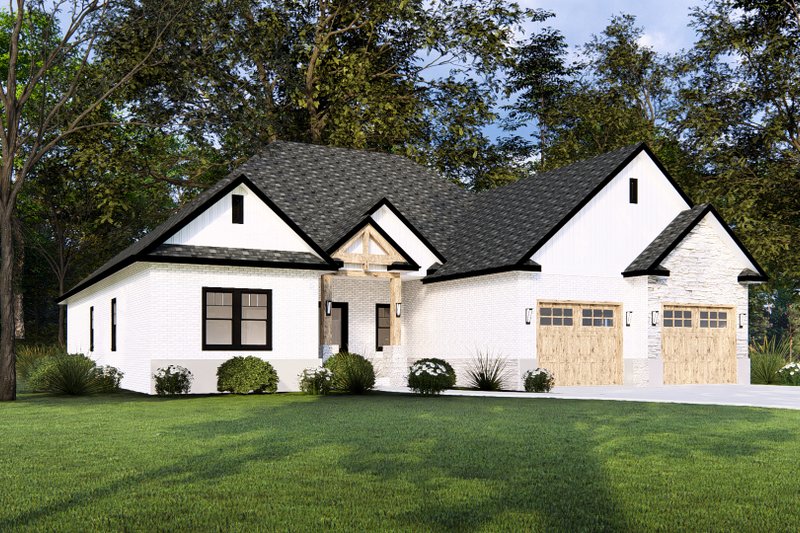 House Blueprint - Photo 7 for Farmhouse House Plan #1109-13 - 5 bed, 3.5 bath