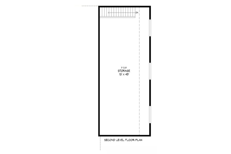 Home Plan - Floor Plan - Upper Floor for Country House Plan #932-161, 0 bath