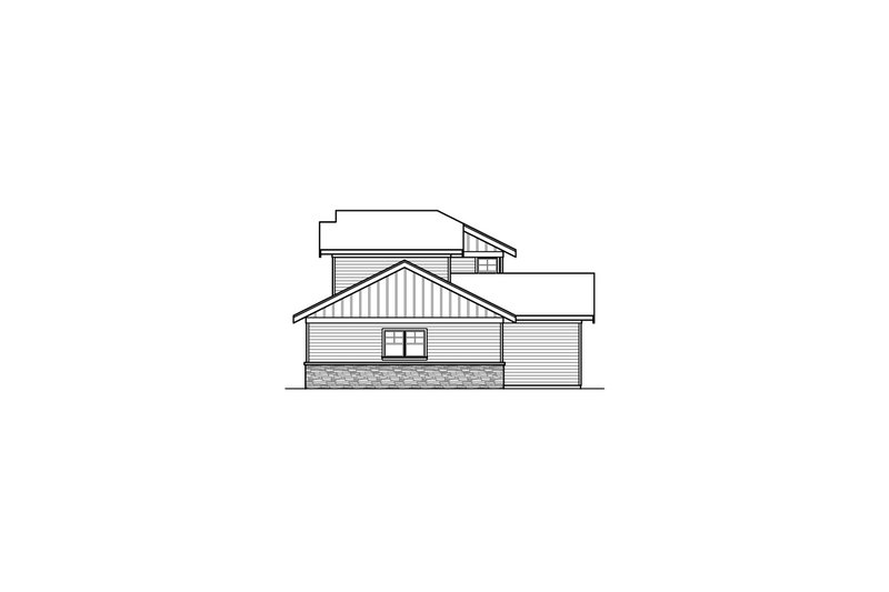 Home Plan - Exterior - Other Elevation 1 for Craftsman House Plan #124-1277 - 4 bed, 4.5 bath