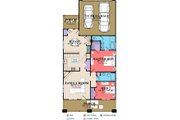 Craftsman Style House Plan - 2 Beds 2 Baths 1302 Sq/Ft Plan #63-272 