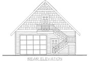 Bungalow Style House Plan - 0 Beds 0.5 Baths 672 Sq/Ft Plan #117-660 