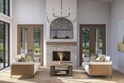 Barndominium Style House Plan - 2 Beds 2 Baths 1543 Sq/Ft Plan #455-405 Interior 