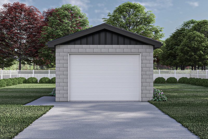 Dream House Plan - Exterior - Front Elevation 3 for Traditional House Plan #455-442, 0 bath