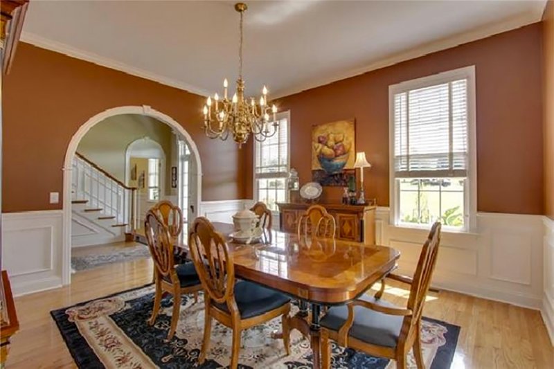 Home Plan - Interior - Dining Room for Classical House Plan #137-124 - 4 bed, 3 bath