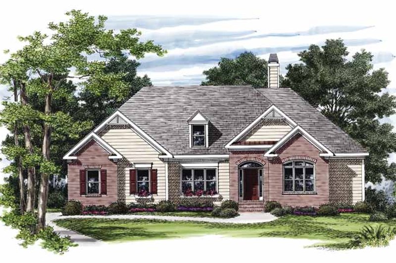Home Plan - Ranch Exterior - Front Elevation Plan #927-823