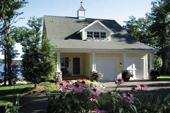 Exterior - Front Elevation 2 for Bungalow House Plan #928-22 - 5 bed, 3.5 bath