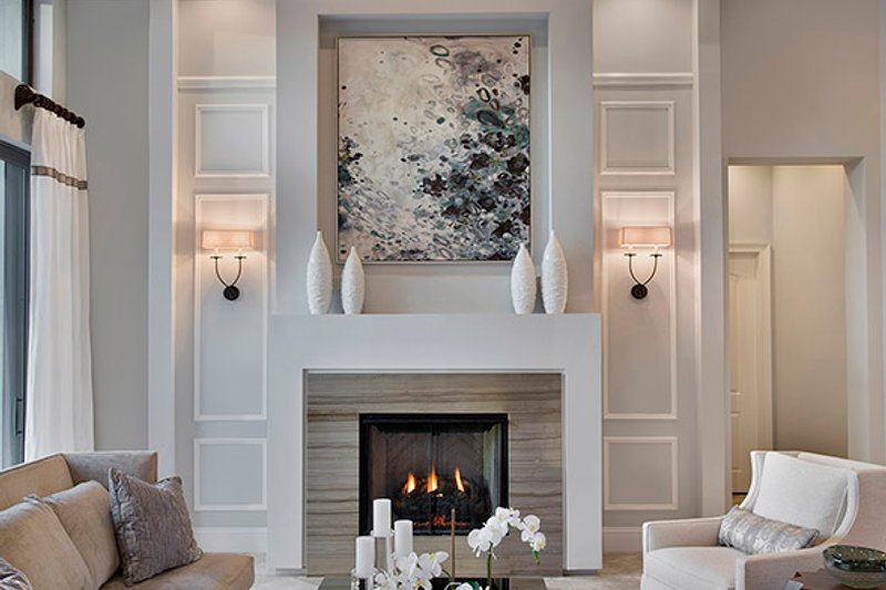 Dream House Plan - Interior - Family Room for Mediterranean House Plan #1017-158 - 4 bed, 4.5 bath
