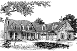 House Design - Classical Exterior - Front Elevation Plan #453-329