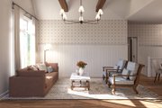 Cottage Style House Plan - 3 Beds 2 Baths 1507 Sq/Ft Plan #455-342 
