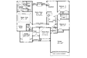 Mediterranean Style House Plan - 3 Beds 2.5 Baths 1978 Sq/Ft Plan #927-148 