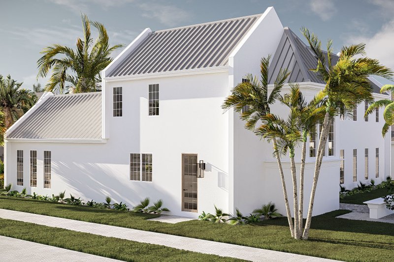 Dream House Plan - Exterior - Other Elevation 1 for Beach House Plan #455-752 - 4 bed, 3.5 bath