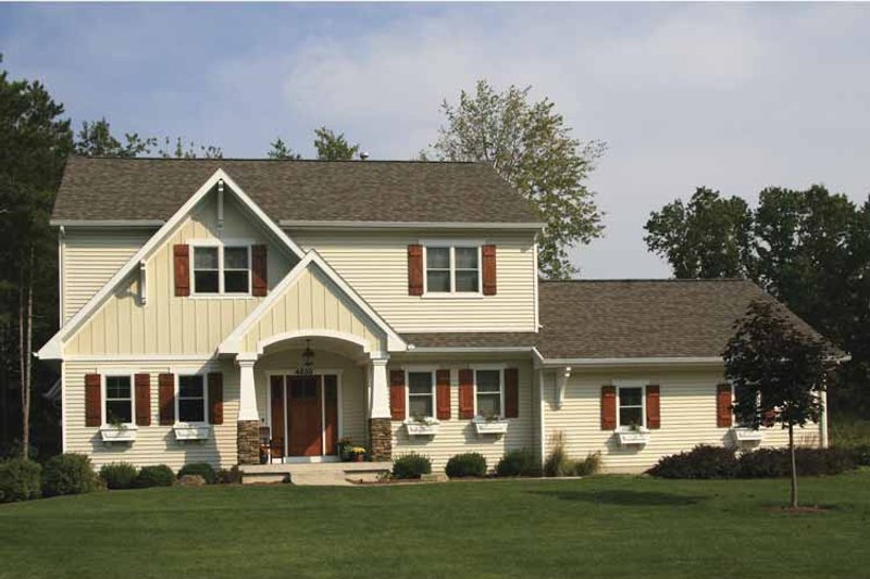 Home Plan - Exterior - Front Elevation 5 for Country House Plan #928-163 - 3 bed, 2.5 bath
