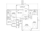 European Style House Plan - 6 Beds 3.5 Baths 2785 Sq/Ft Plan #5-388 