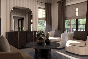 Interior - Family Room 3 for Farmhouse House Plan #455-687 - 4 bed, 2.5 bath