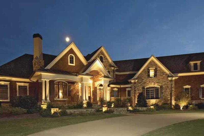 Architectural House Design - European Exterior - Front Elevation Plan #54-289