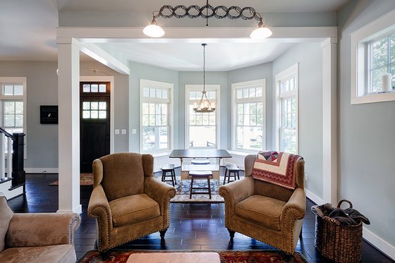 Interior - Family Room for Traditional House Plan #928-299 - 3 bed, 3.5 bath