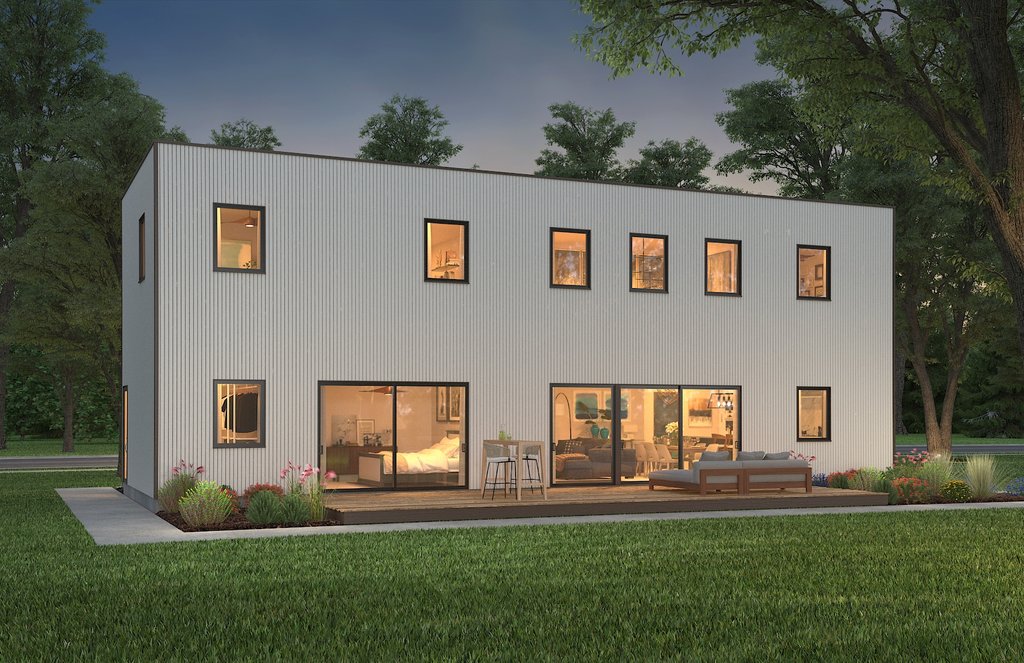 Modern Style House Plan Beds Baths 2200 Sq/Ft Plan #497-18