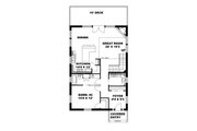 Contemporary Style House Plan - 2 Beds 2 Baths 2295 Sq/Ft Plan #117-870 