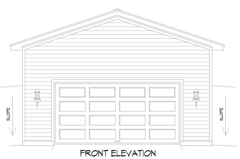 House Design - Exterior - Front Elevation 3 for Craftsman House Plan #932-1255, 0 bath