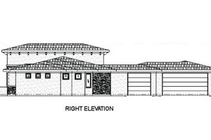 Exterior - Other Elevation for Mediterranean House Plan #24-232 - 5 bed, 4 bath