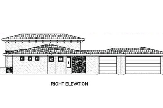 Exterior - Other Elevation for Mediterranean House Plan #24-232 - 5 bed, 4 bath