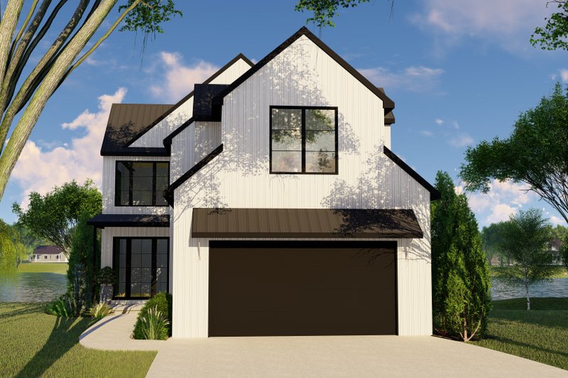 Dream House Plan - European Exterior - Front Elevation Plan #1064-347