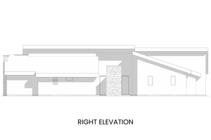 Exterior - Other Elevation 1 for Contemporary House Plan #1108-16 - 3 bed, 2.5 bath