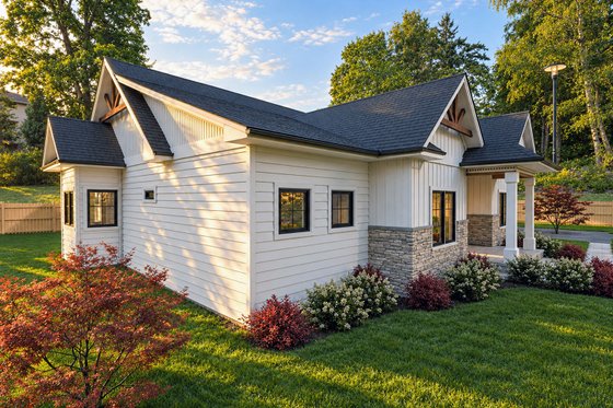 Exterior - Other Elevation 1 for Country House Plan #1101-76 - 3 bed, 2.5 bath