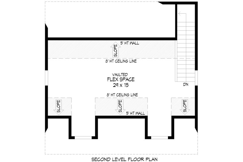 House Design - Floor Plan - Upper Floor for Country House Plan #932-1090, 0 bath