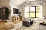 Farmhouse Style House Plan - 2 Beds 2 Baths 1056 Sq/Ft Plan #54-670 Interior 