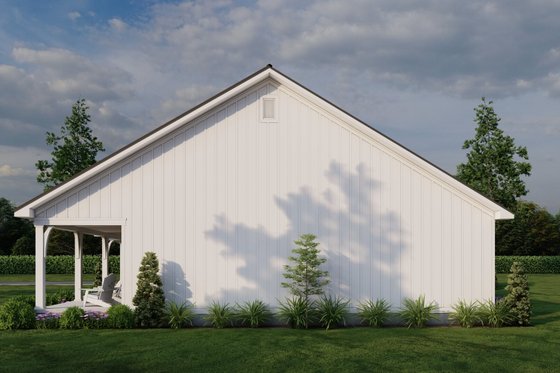 Exterior - Other Elevation for Farmhouse House Plan #923-384 - 3 bed, 3 bath