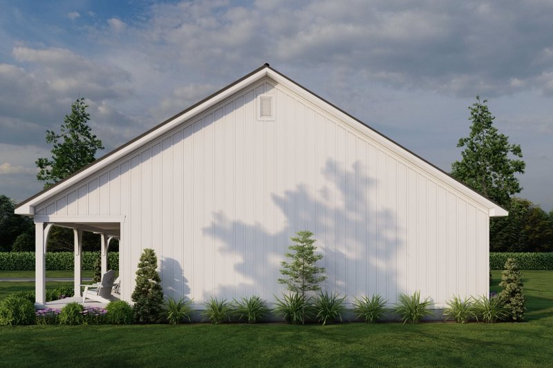 House Blueprint - Exterior - Other Elevation for Farmhouse House Plan #923-384 - 3 bed, 3 bath