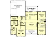Farmhouse Style House Plan - 3 Beds 2.5 Baths 1597 Sq/Ft Plan #430-387 