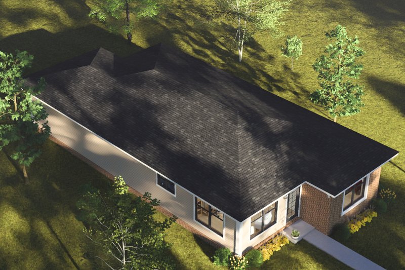Home Plan - Exterior - Other Elevation 5 for Modern House Plan #513-2501 - 2 bed, 2 bath