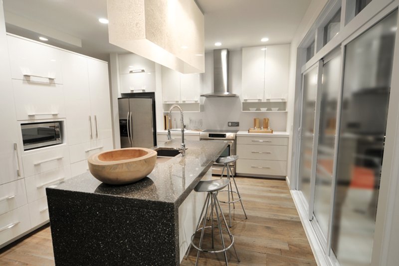 Dream House Plan - Interior - Kitchen for Contemporary House Plan #23-2554 - 3 bed, 1.5 bath