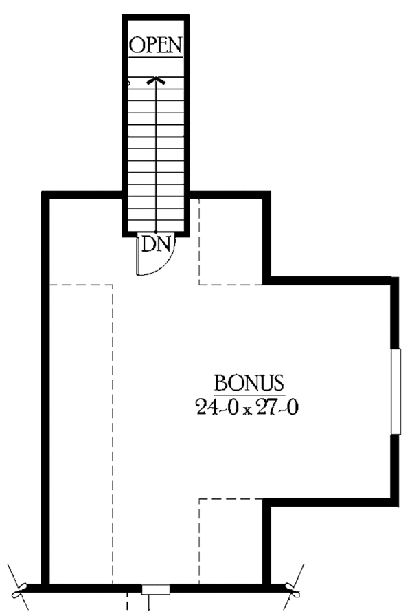 Home Plan - Craftsman Floor Plan - Other Floor Plan #132-282