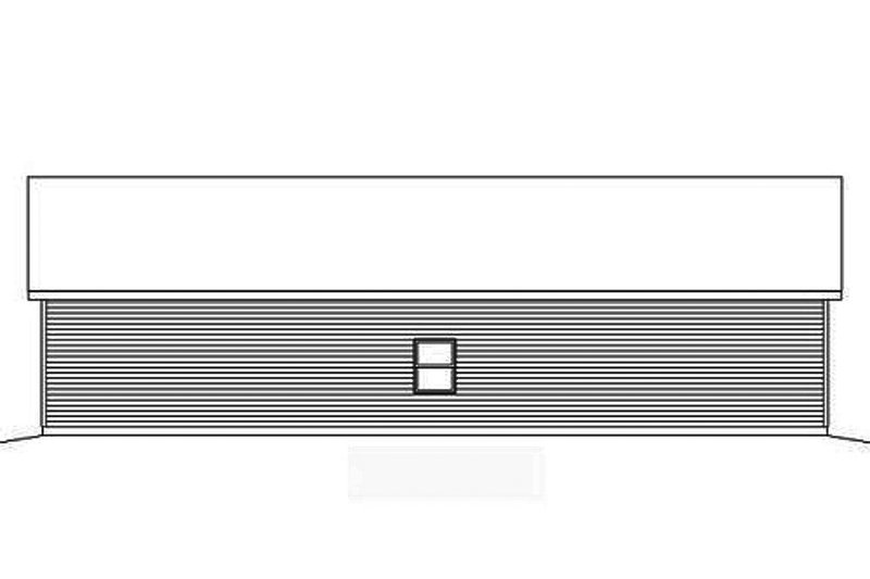Dream House Plan - Exterior - Rear Elevation for Traditional House Plan #22-408, 0 bath