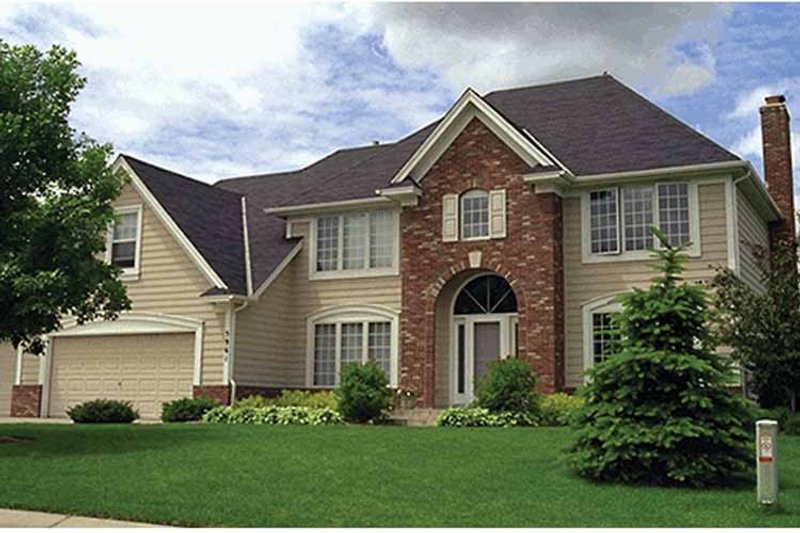 Home Plan - Exterior - Front Elevation 3 for European House Plan #51-943 - 5 bed, 2.5 bath