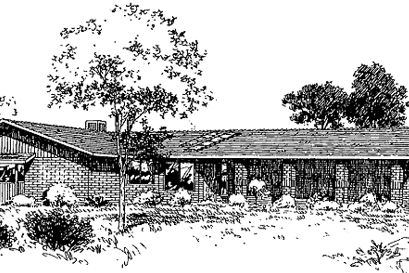 Dream House Plan - Traditional Exterior - Front Elevation Plan #60-996