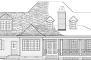 Southern Style House Plan - 4 Beds 3.5 Baths 2393 Sq/Ft Plan #137-277 
