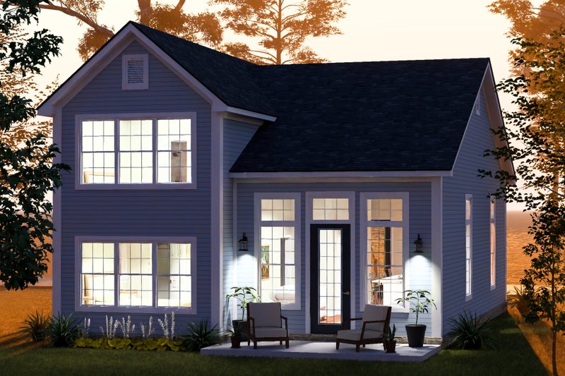 Dream House Plan - Exterior - Other Elevation 6 for Cottage House Plan #513-2478 - 3 bed, 3 bath
