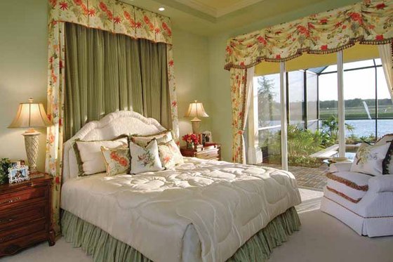 Interior - Master Bedroom for Mediterranean House Plan #930-326 - 3 bed, 3 bath
