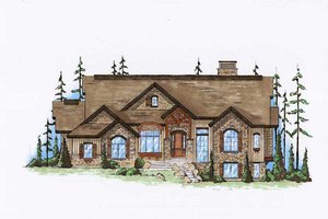 Traditional Exterior - Front Elevation Plan #5-360