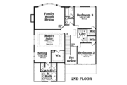 Craftsman Style House Plan - 4 Beds 3 Baths 2506 Sq/Ft Plan #419-202 