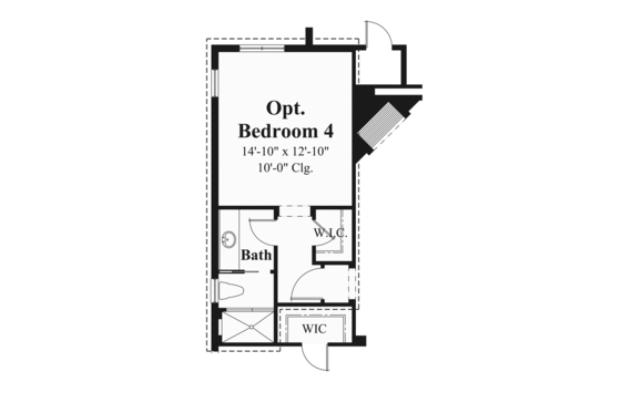 Floor Plan - Main Floor 1 for Mediterranean House Plan #930-447 - 3 bed, 3.5 bath