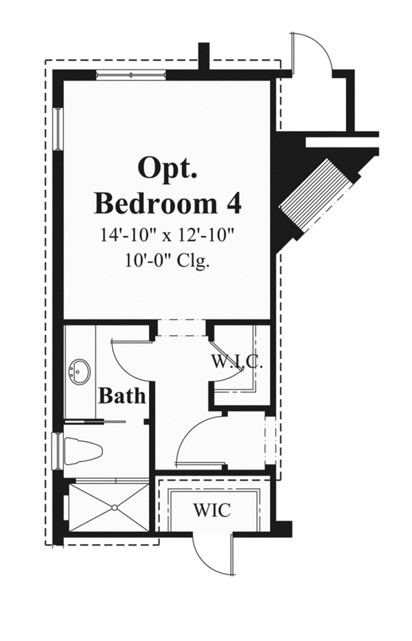 Mediterranean Floor Plan - Main Floor Plan #930-447