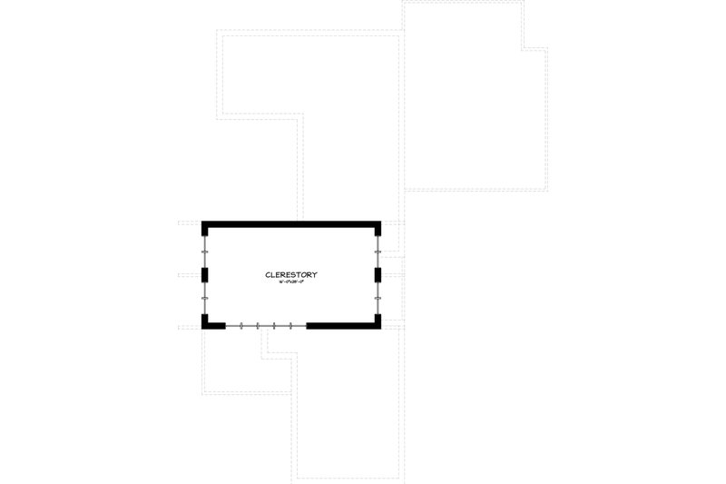 House Blueprint - Floor Plan - Upper Floor for Craftsman House Plan #895-22 - 3 bed, 2 bath