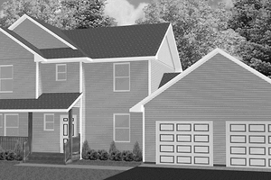 Home Plan - Country Exterior - Front Elevation Plan #980-1
